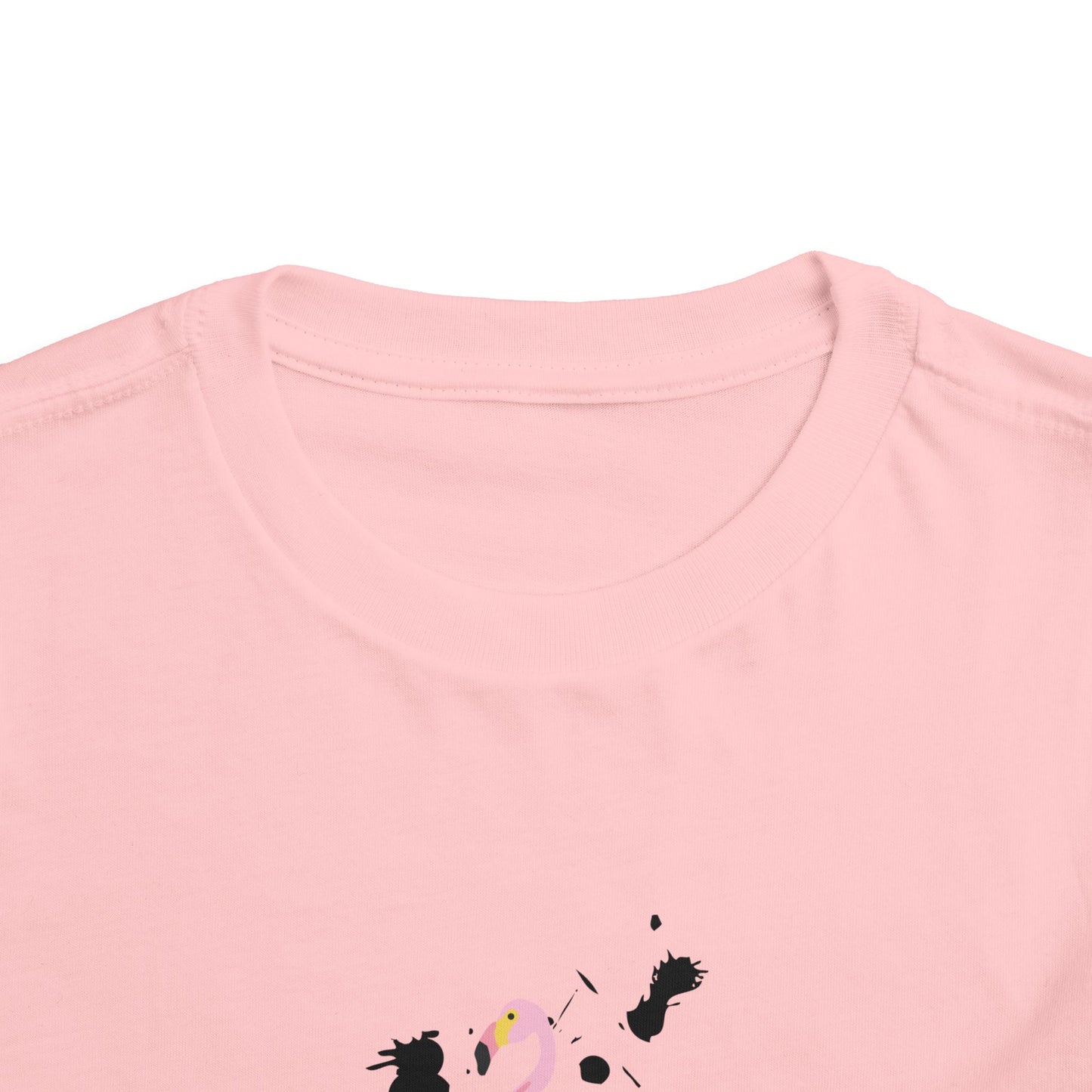 Toddler Flamingo Short Sleeve Tee